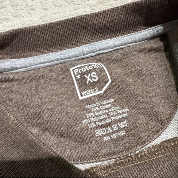 Proto101 Women’s XS Cropped Crew Sweater - Picture 3 of 6